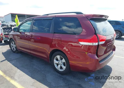 2012 Toyota Sienna Le V6 8 Passenger from USA, damaged, VIN 5TDKK3DC2CS238720